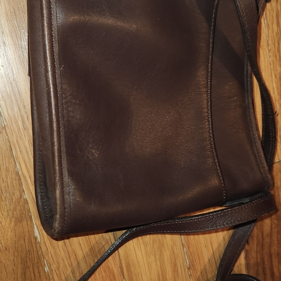 VINTAGE COACH MAMBO 9062 LEATHER HOBO ADJUSTABLE STRAP BAG PURSE - Picture 4 of 13